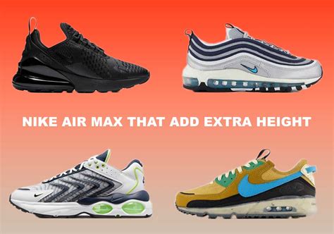 Nike Air max shoes height